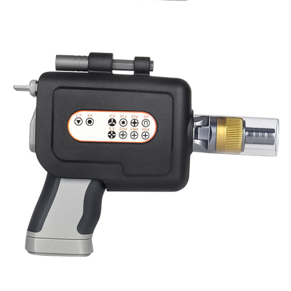 16-In-1 Magnetic Ratchet Screwdriver Set With 14 Bits Â Gray & Orange, Compatible With Standard Bits 9405492783645