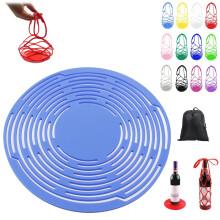Bolsa de silicone para vinho – Organizador de cozinha multiuso