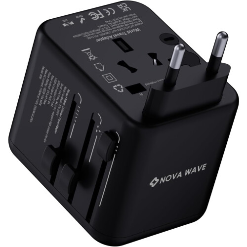 Μετατροπέας τάσης 220V σε 110V από ΗΠΑ σε Ευρώπη, Διεθνής Μετατροπέας Ισχύος για 1