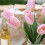 10 Light Pink Artificial Tulips Silk Flowers 3