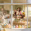 Easter Bunny Stickers DIY Decor Kit 24 Pieces 4