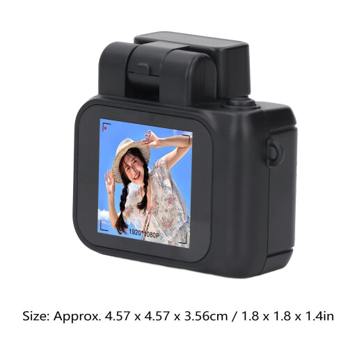 CDD Micro Digital Camera 32GB, 1.44in, 1080P Black 1