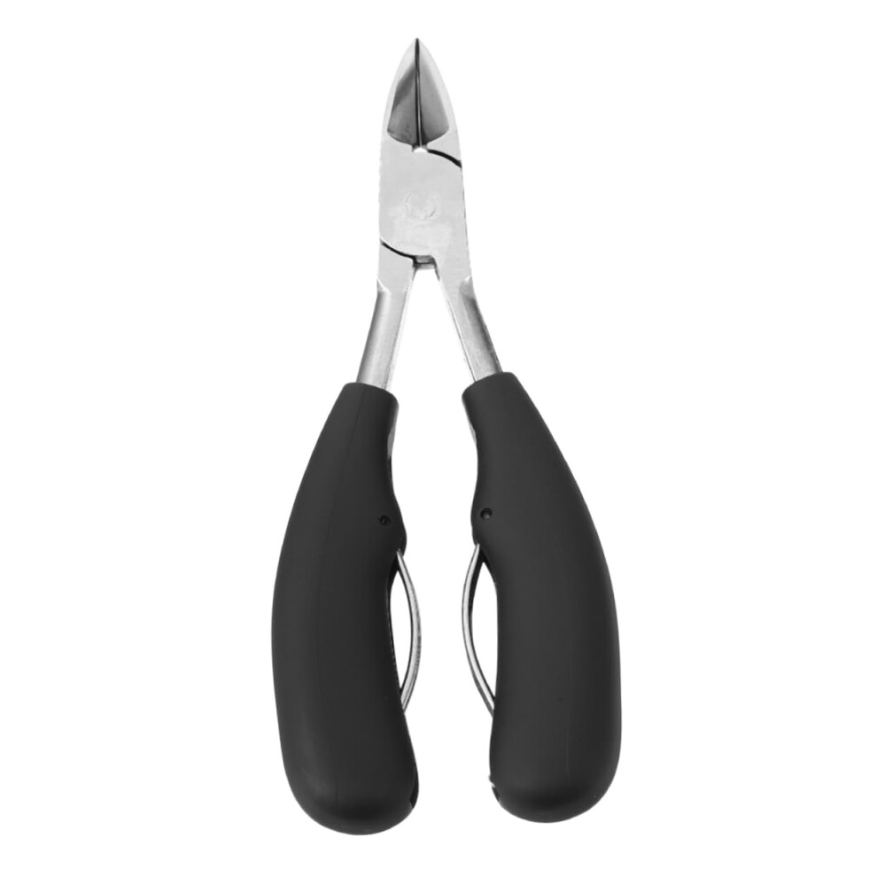 Stainless Steel Toenail Nipper with Ergonomic NonSlip Grip for Precision Manicure Pedicure