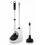 Ensemble ventouse WC avec ventouse pour lavabo et brosse pour cuvette, support 1