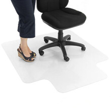 ACDANC transparante PVC bureaustoelmat voor tapijt 19,7 x 23,6 inch