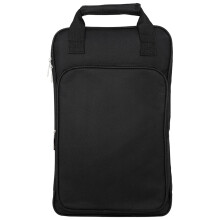 Borsa porta bacchette senza marchio in tessuto Oxford, tracolla portatile, custodia per bacchette, borsa a tracolla nera