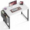 Computer Desk White 40 Inch for Small Spaces 1