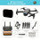 E99K3 Quadcopter met dubbele camera en 2 accu's 1