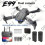E99K3 Quadcopter met dubbele camera en 2 accu's 2