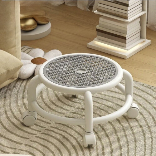Tabouret roulant BiFandian pivotant à 360, robuste et compact