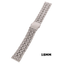 Edelstahl-Uhrenarmband mit Schnellverschluss, Ersatzarmband aus Metall, 18 mm, 20 mm, 22 mm, für Damen und Herren, Uhrenarmbänder, Armbandzubehör,
