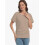 Γυναικεία Casual T-shirts Dolman με κοντομάνικα πουκάμισα, τοπ με βολάν και φαρδιά 3