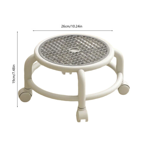 Tabouret roulant BiFandian pivotant à 360, robuste et compact 2