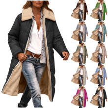 Women's Warm Faux Fur Winter Coat Long Sleeve
