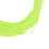 Linea da mosca WF 4 in PVC, peso forward, giallo fluorescente 11
