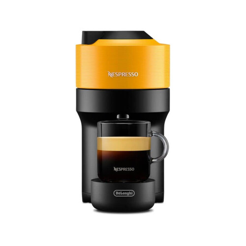 De'Longhi De'Longhi Nespresso Vertuo Pop Pod Coffee Machine in Yellow