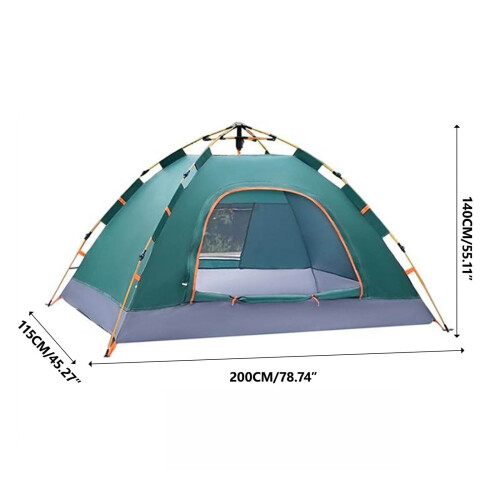 Αδιάβροχη σκηνή άμεσης αναδίπλωσης για 2-3 άτομα – Γρήγορη εγκατάσταση, διπλή 2