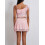 (L, Pink) Γυναικεία καλοκαιρινά ρούχα φούστα Clubwear 9