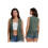 (XL, Army Green) Γυναικείο γιλέκο χίπηδων, για streetwear 3