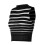(S, Black) Γυναικεία πλεκτά αμάνικα καλοκαιρινά streetwear 4