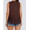 (S, Dark brown) Γυναικείο γιλέκο χίπηδων, για streetwear 11