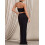 (M, Black) Completo estivo da per feste. 4