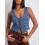 (L, Blue) Γυναικείο τζιν γιλέκο, casual στυλ 4