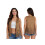 (L, Khaki) Γυναικείο γιλέκο χίπηδων, για streetwear 6