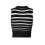 (S, Black) Γυναικεία πλεκτά αμάνικα καλοκαιρινά streetwear 5