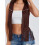 (S, Dark brown) Γυναικείο γιλέκο χίπηδων, για streetwear 9