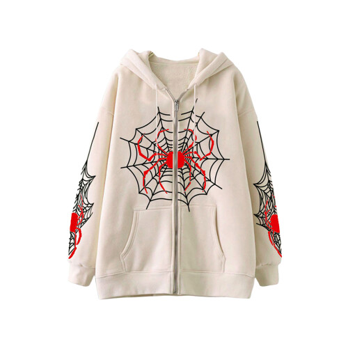 (XL, Khaki) Manteau à capuche pour Halloween