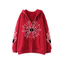 (M, Red) Manteau à capuche pour Halloween