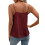 (L, Wine Red) Γυναικεία καλοκαιρινά τοπ αμάνικα φανελάκια 6