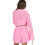 (L, Pink) Γυναικείο σετ πιτζάμας, ρούχα χαλάρωσης 10