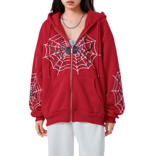 (M, Red) Manteau à capuche pour Halloween 1