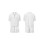 (L, White) 2-teiliges Damen-Pyjama-Set, einfarbig, Weiche Loungewear. 7
