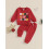 (18-24 Months, Red) Χριστουγεννιάτικα σετ για μακριά παντελόνια 2