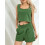 (XL, Green) Γυναικεία καλοκαιρινά σετ με τσέπες 11