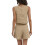 (XL, Light Brown) Γυναικεία καλοκαιρινά σετ με τσέπες 4