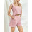 (XL, Pink) Γυναικεία καλοκαιρινά σετ με τσέπες 12