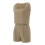 (S, Light Brown) Γυναικεία καλοκαιρινά σετ με τσέπες 6