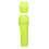(L, Fluorescent Green) Γυναικεία καλοκαιρινά ρούχα σετ φούστες 5