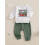 (18-24 Months, Light Grey) Σετ Χριστουγεννιάτικων Ρούχων Παντελόνι，Χειμερινά Ρούχα 4