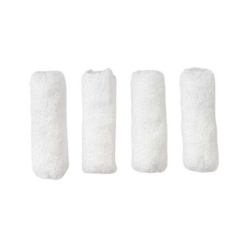 LickTools Eco Friendly Medium Pile Paint Roller Sleeve (Pack of 4)