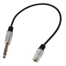 1/4 inch to 3.5mm Stereo Adapter Cable 6.35mm TRS Male to 3.5mm Female Quarter Inch Headphone Jack Converter AUX Connector Cable