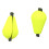 6Pcs Fly Fishing Float Strike Indicators Foam Yellow 6