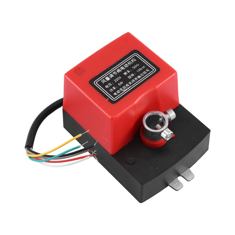 Air Damping Valve Ac220v Electric Duct Electric Damper Actuator For Ventilation Valves With Signal Feedback 4714032464940