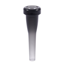 ABS Trumpet Mouthpiece Meg 5C Size for Beginner Musical Trumpet Accessories Parts or Finger Exerciser,Black