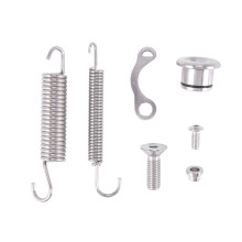 Racks de Estacionamiento de Motocicletas Todoterreno Kickstand Soporte Lateral Kit de Resortes para SX SXF EXC EXCF XC XCF XCW XCFW Six Days Tpi