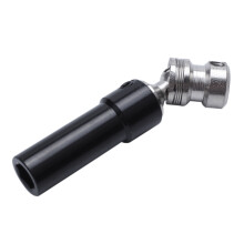 1 StüCke Metall Hinten Mittelantriebswelle CVD Getriebewelle für 1:12 12428 12423 RC Auto Kurzen Kurs WüSte Buggy Off-Road Schwarz